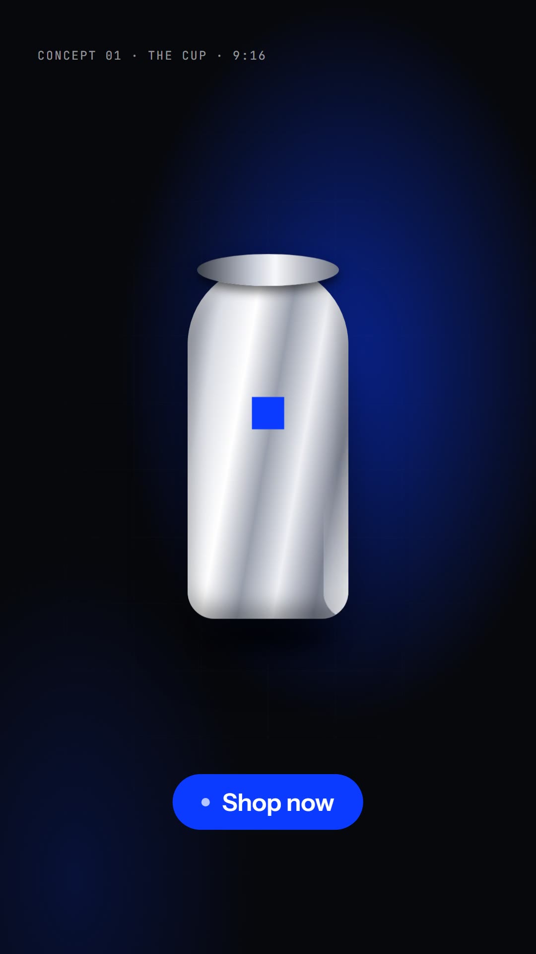 The Cup — concept ad — poster frame